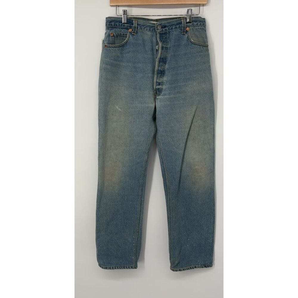 Re/Done High Waisted Jeans in Blue